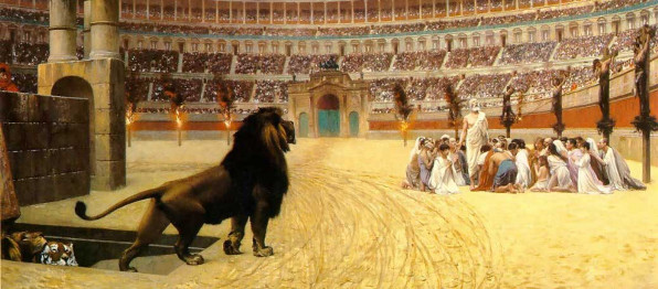 Última oración de mártires cristianos